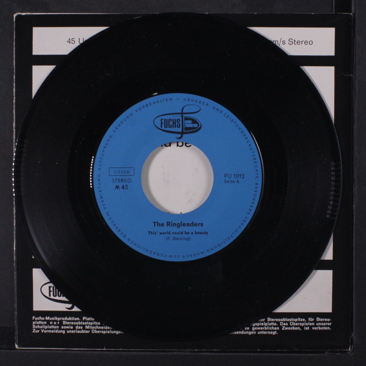 this world could be a beauty / i want you my baby everyday by RINGLEADERS