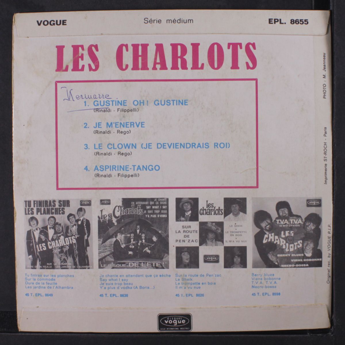 je m'enerve + 3 by LES CHARLOTS