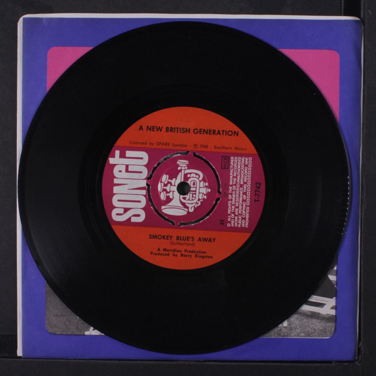 smokey blues away / she's a soldier boy by NEW GENERATION