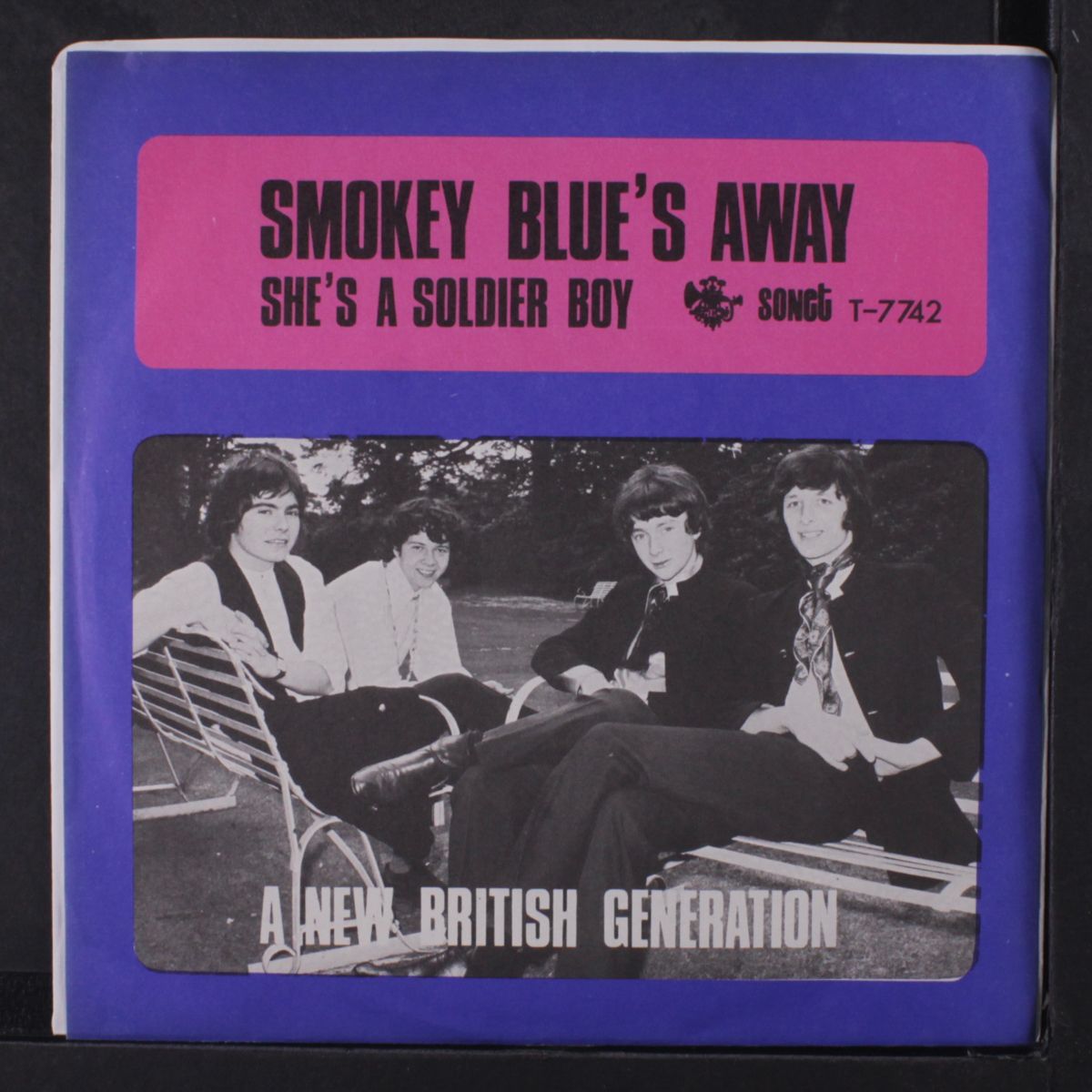 smokey blues away / she's a soldier boy by NEW GENERATION