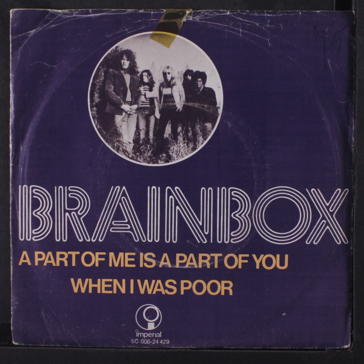 a part of me is a part of you / when i was poor by BRAINBOX