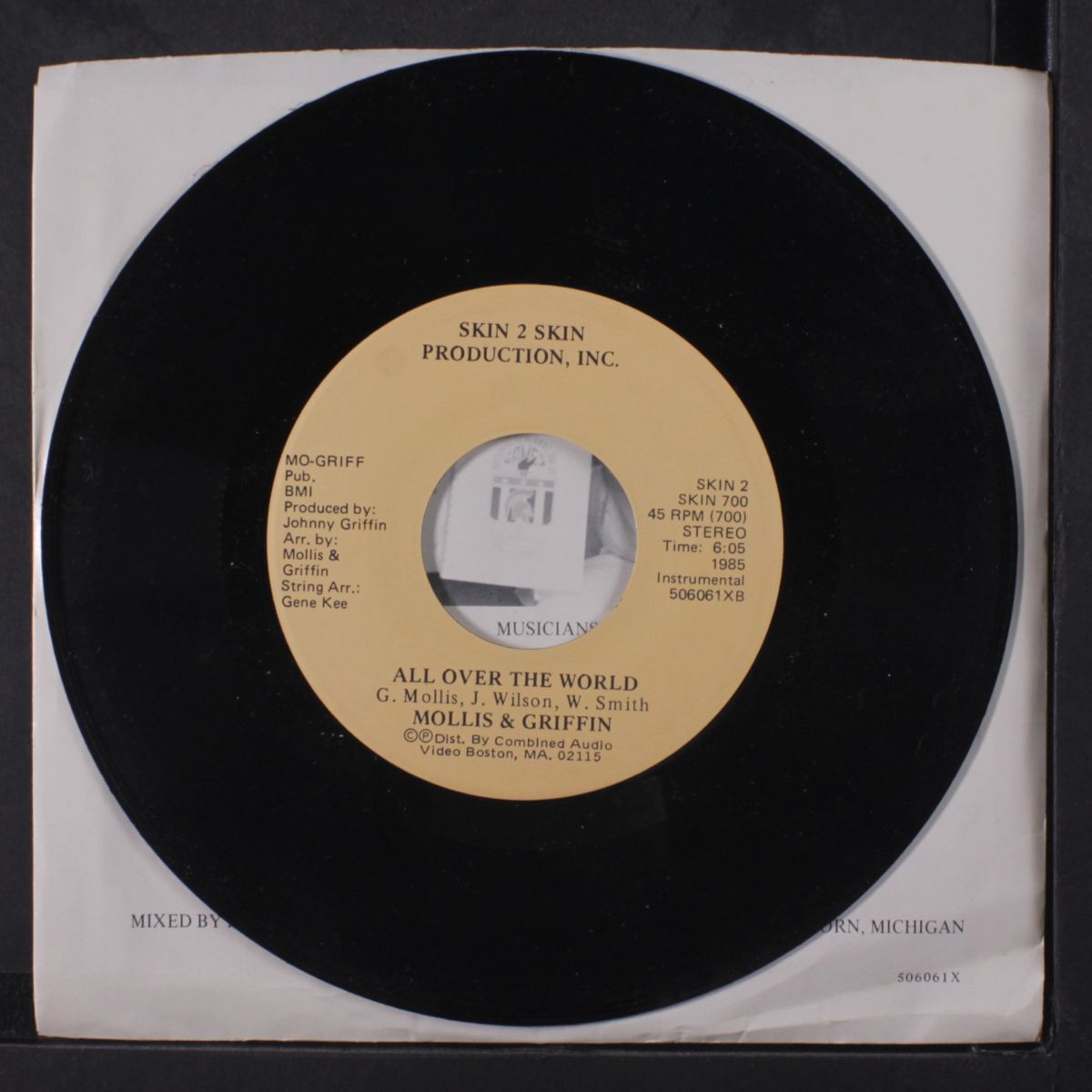 all over the world / instrumental by MOLLIS & GRIFFIN