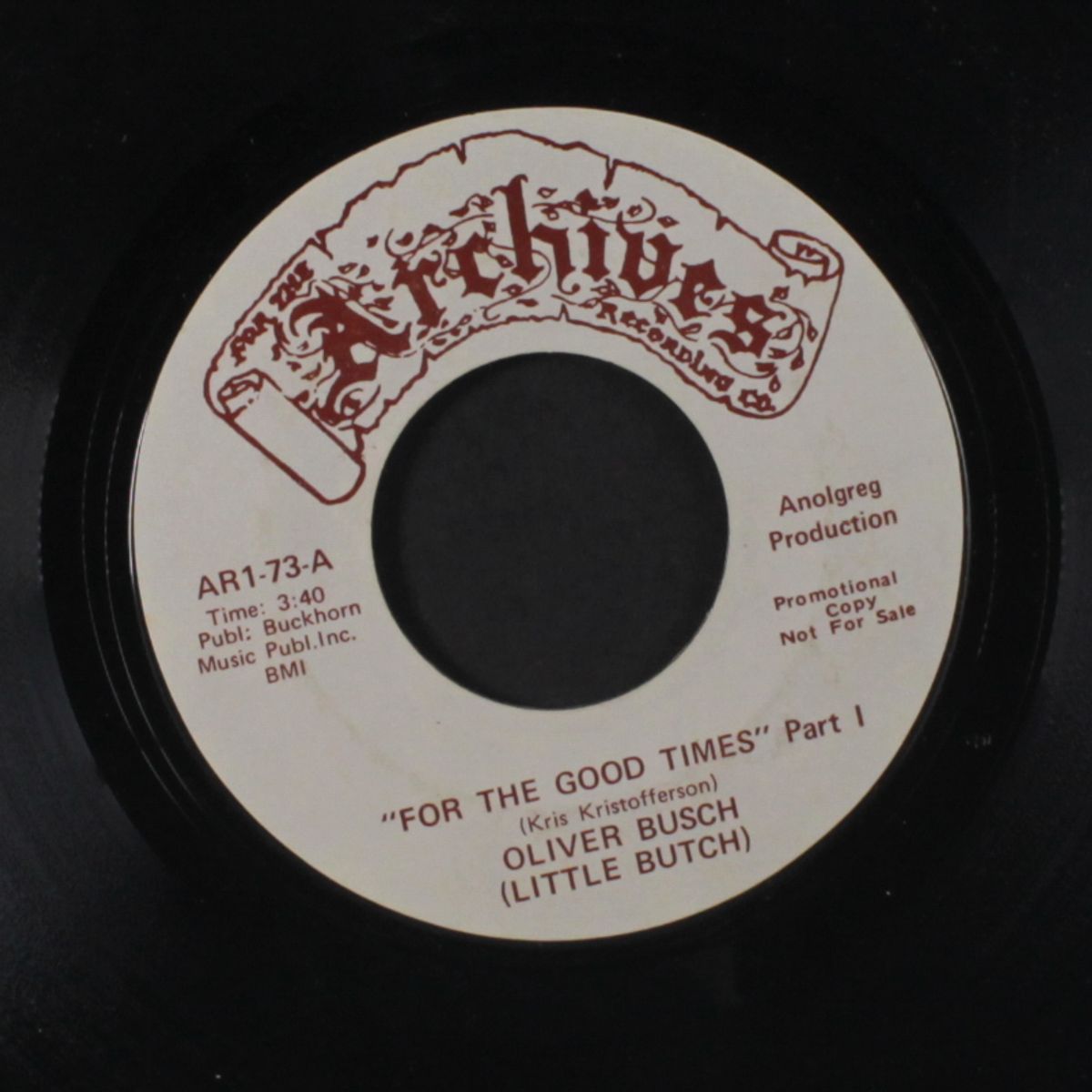 for the good times / part 2 by OLIVER BUSCH