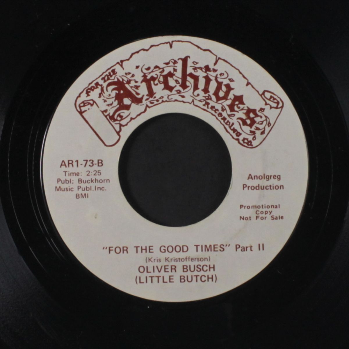 for the good times / part 2 by OLIVER BUSCH