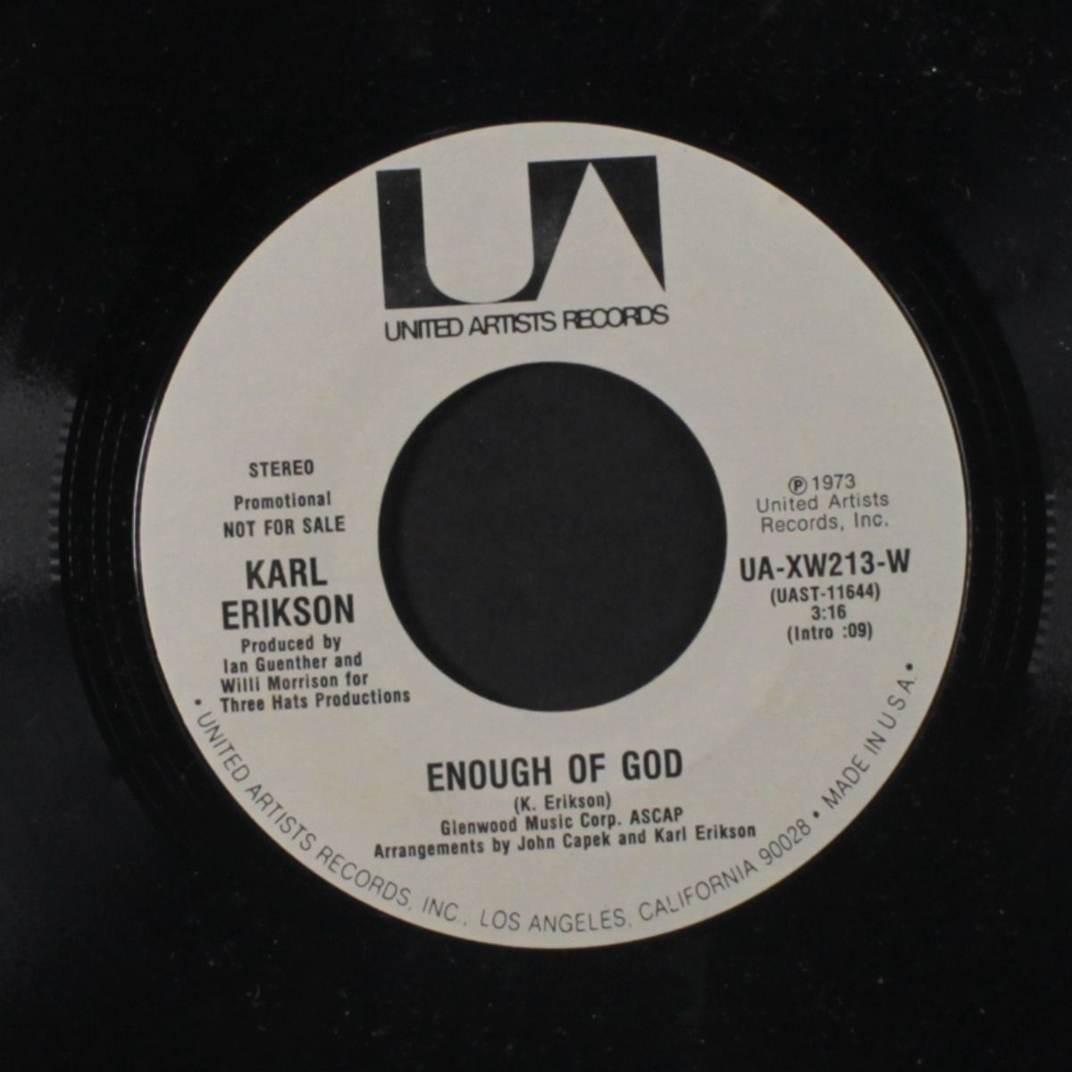 midnight road / enough of god by KARL ERIKSON