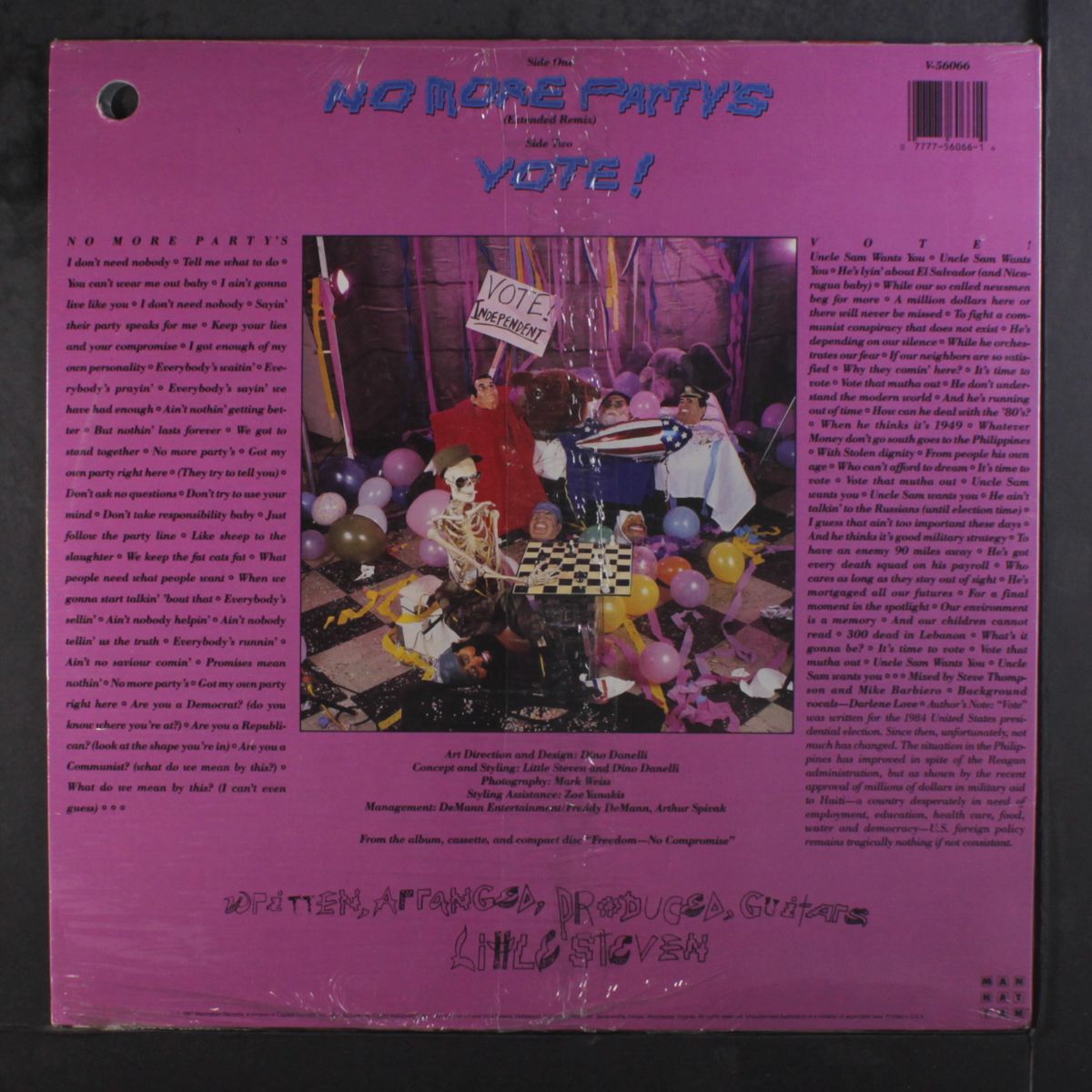 no more partys by LITTLE STEVEN & DISCIPLES OF SOUL