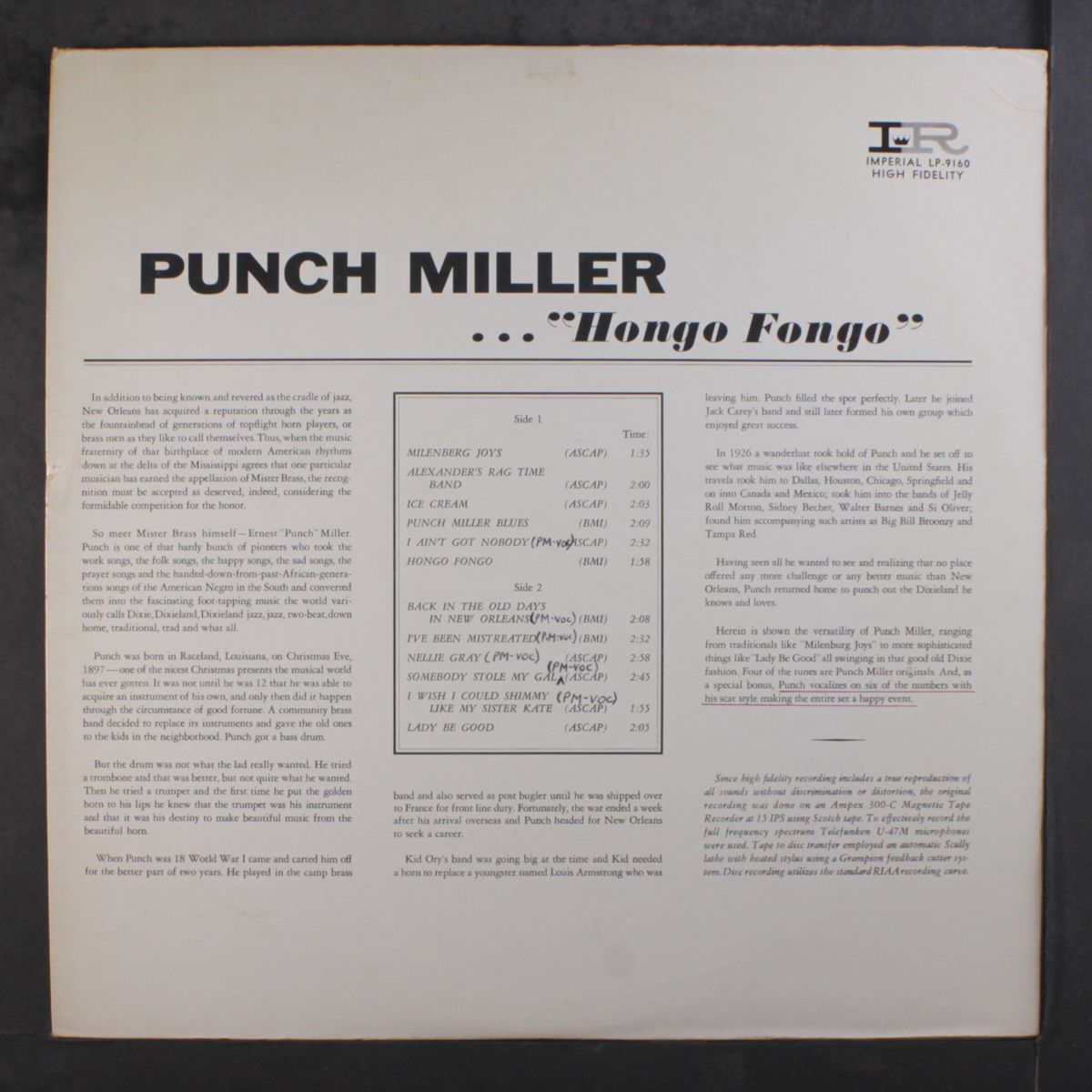 hongo fongo by PUNCH MILLER