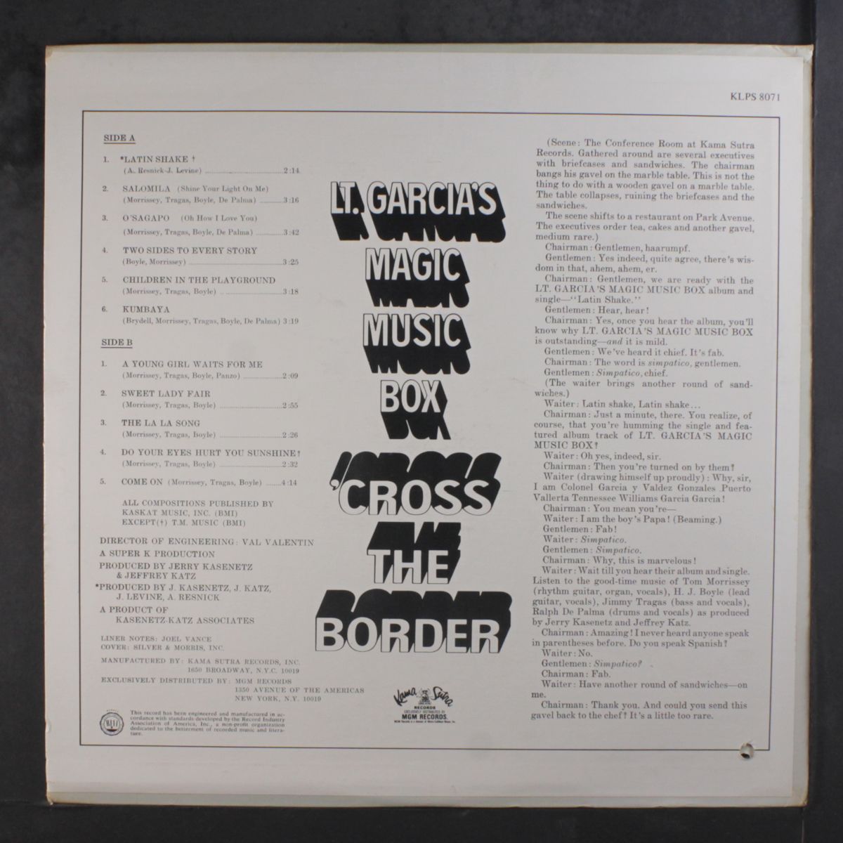 'cross the border by LT. GARCIA'S MAGIC MUSIC BOX
