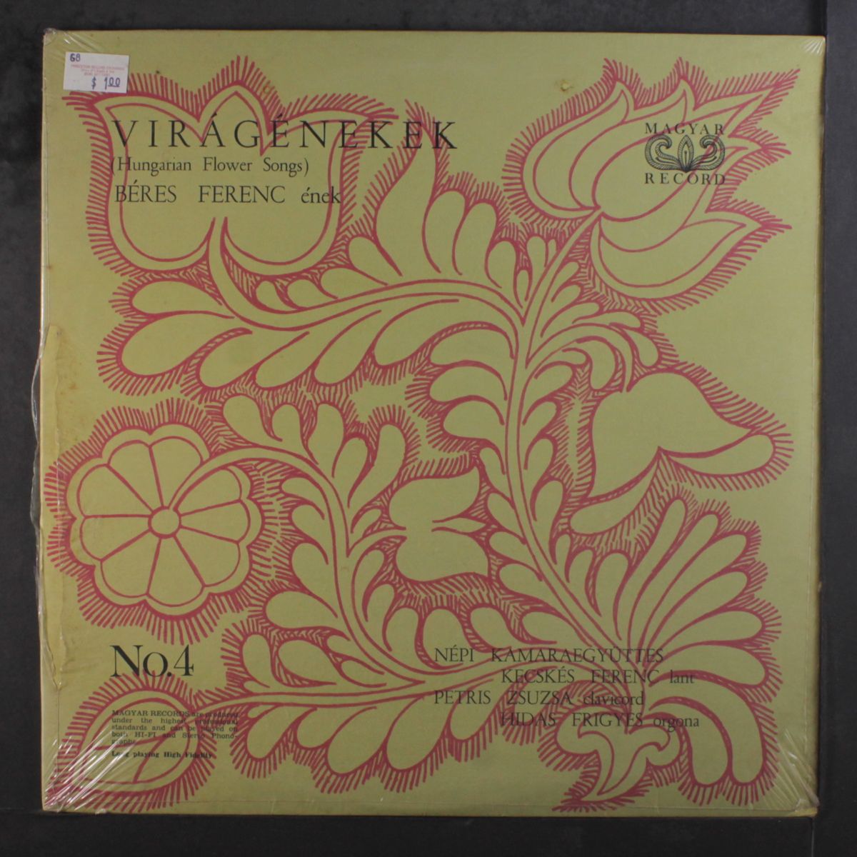viragenekek (hungarian flower songs) by BERES FERENC