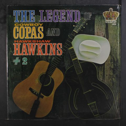 COWBOY COPAS / HAWKSHAW HAWKINS