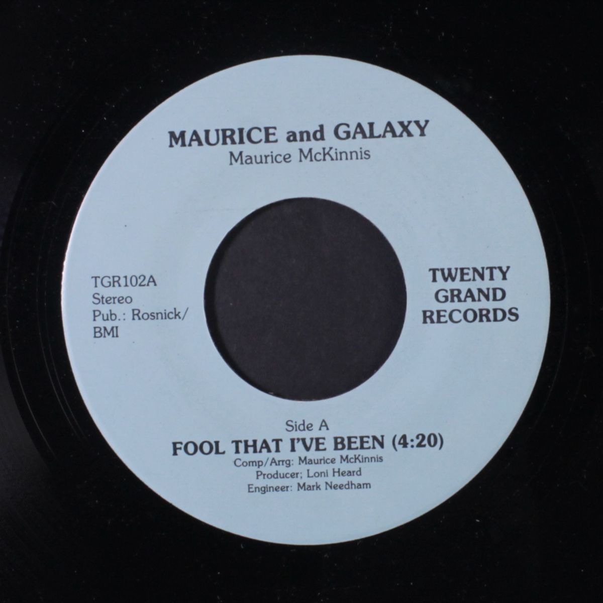 i've been mistreated too / fool that i've been by MAURICE & GALAXY