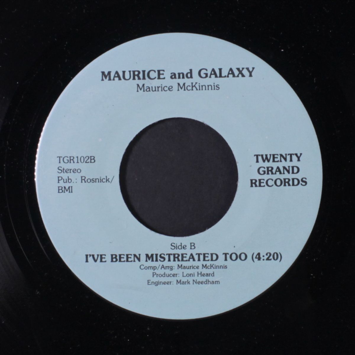 i've been mistreated too / fool that i've been by MAURICE & GALAXY