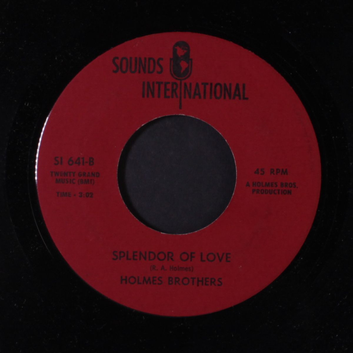 september lover / splendor of love by HOLMES BROTHERS