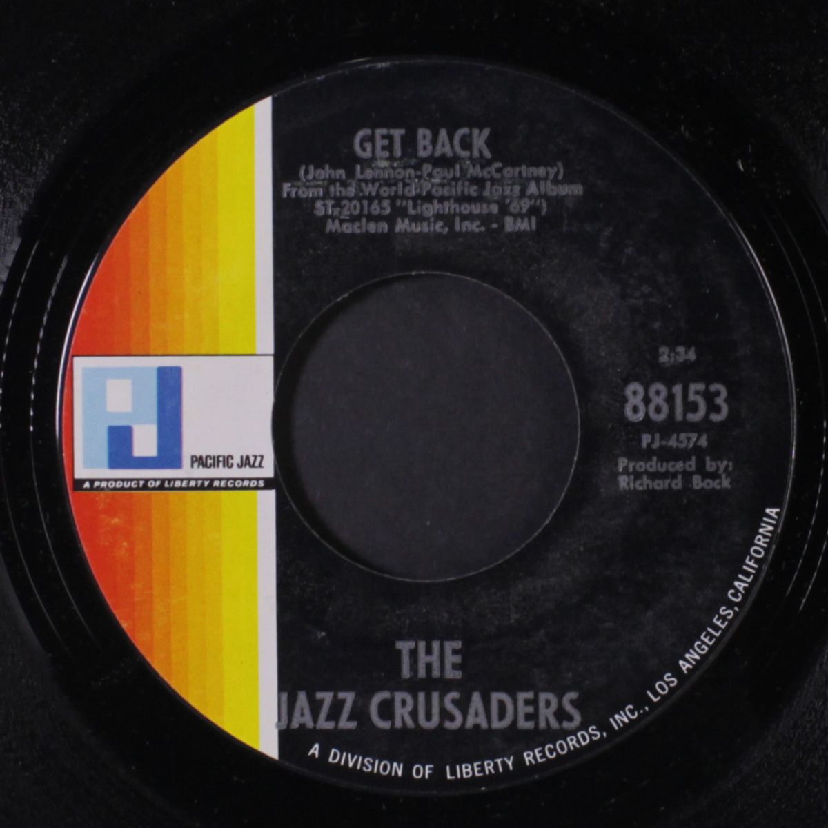 willie and laura mae jones / get back by JAZZ CRUSADERS