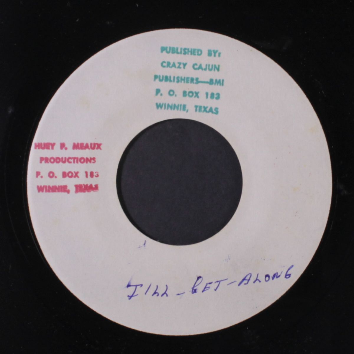 i'll get along / just to hold my hand by PHIL BO