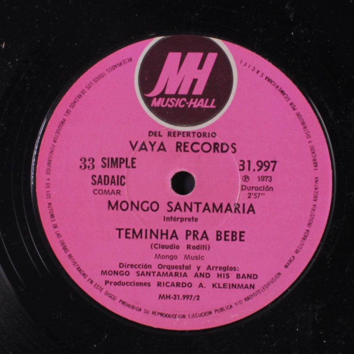 teminha pra bebe / last tango in paris by MONGO SANTAMARIA