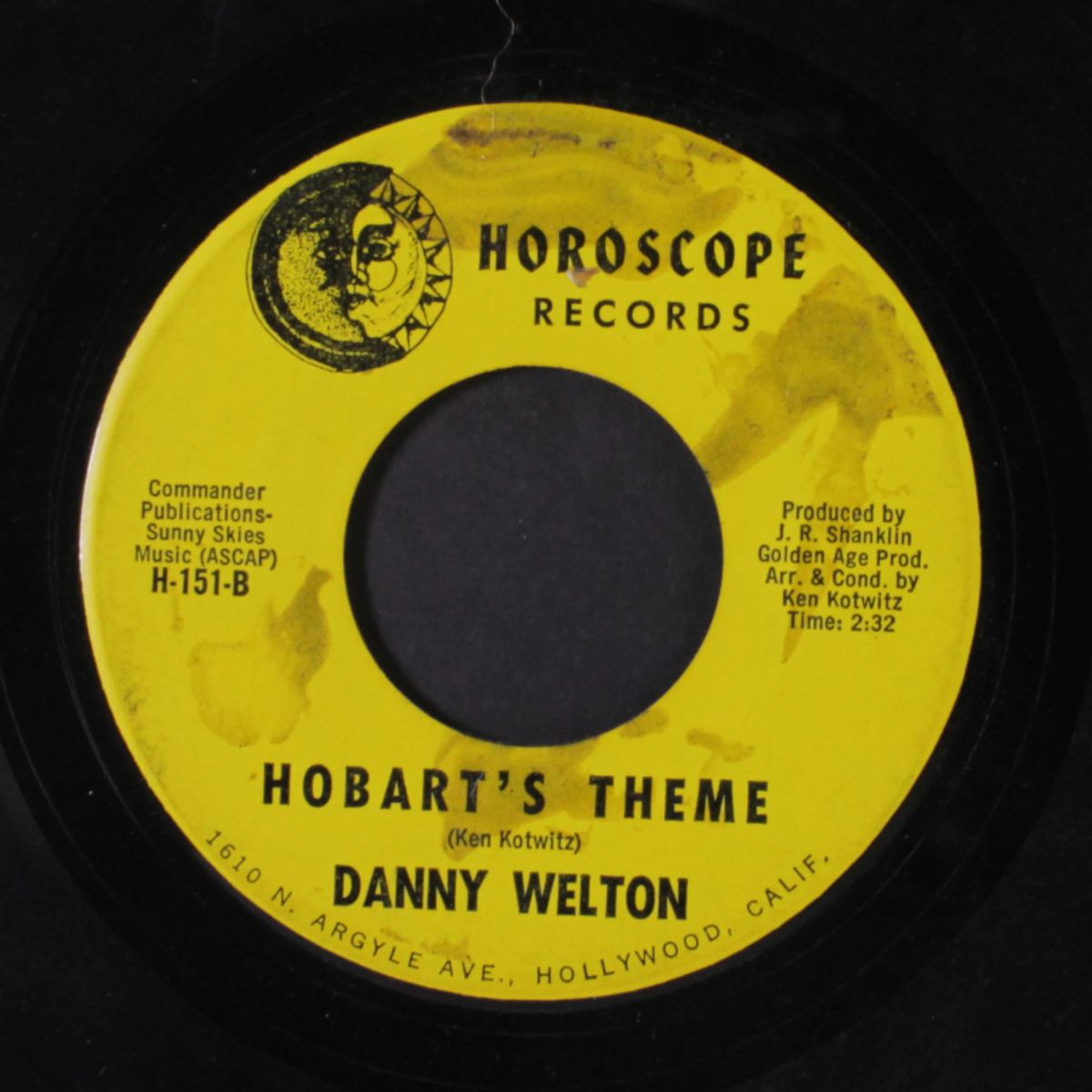 hobart's theme / the sea of time by DANNY WELTON