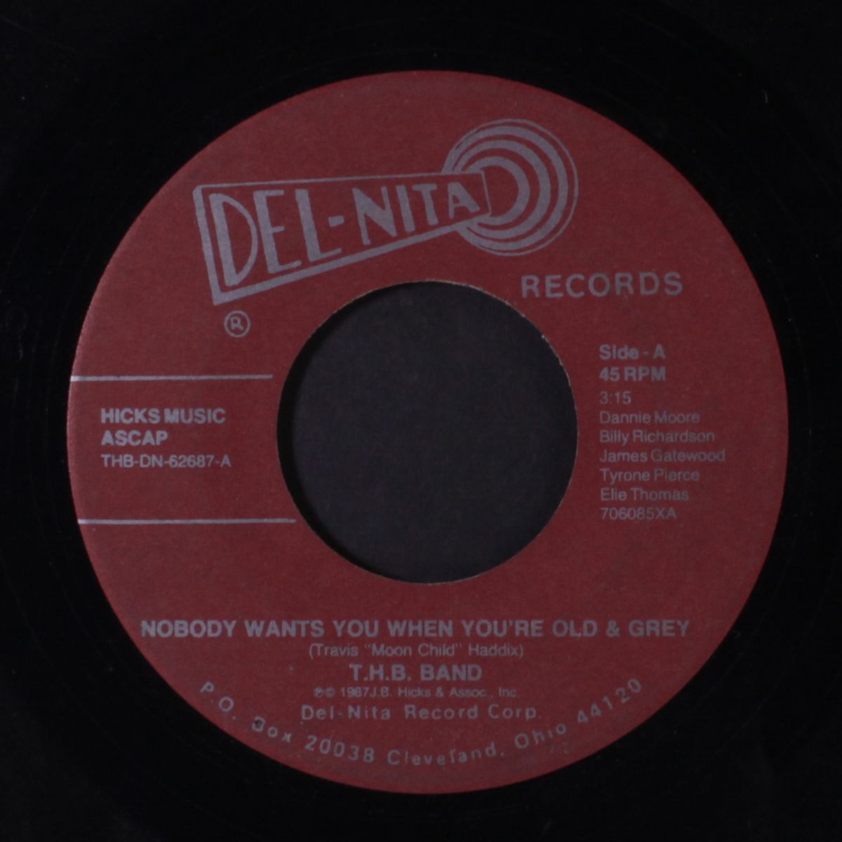 nobody wants you when you're old and grey / in a day or two by T.H.B. BAND