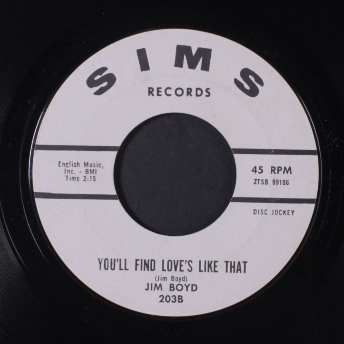let it happen to me / you'll find love's like that by JIM BOYD