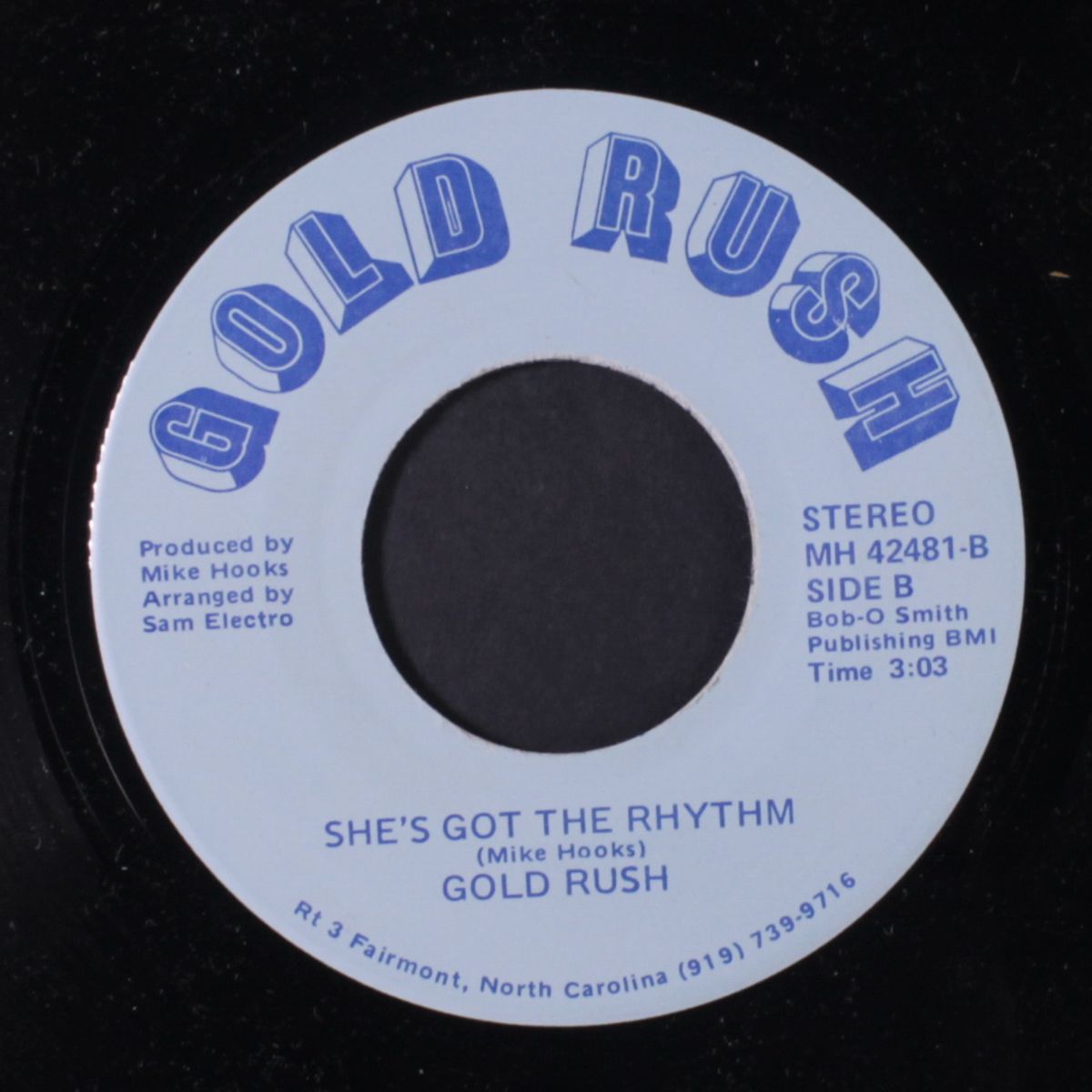 those golden days / she's got the rhythm by GOLD RUSH
