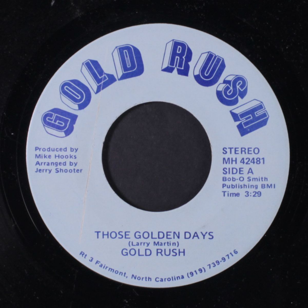 those golden days / she's got the rhythm by GOLD RUSH