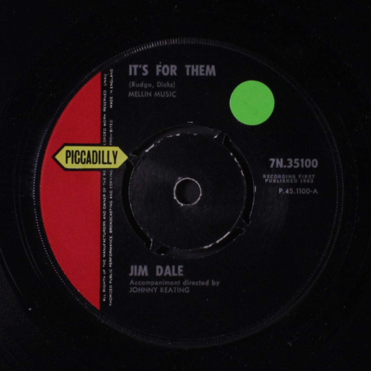 it's for them / start all over again by JIM DALE
