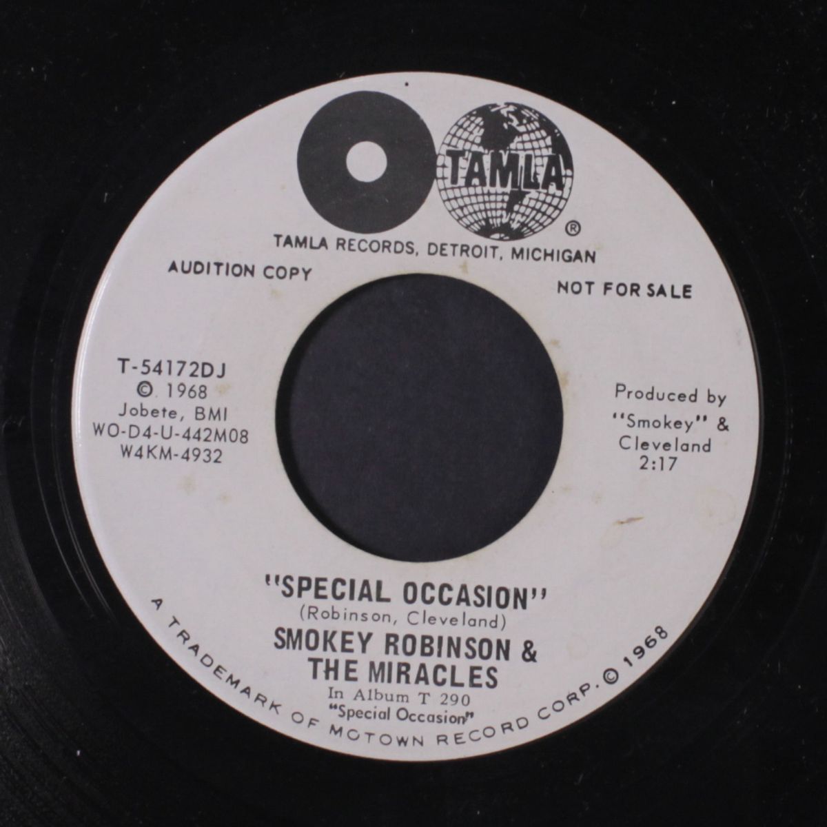 special occasion / same by SMOKEY ROBINSON & MIRACLES