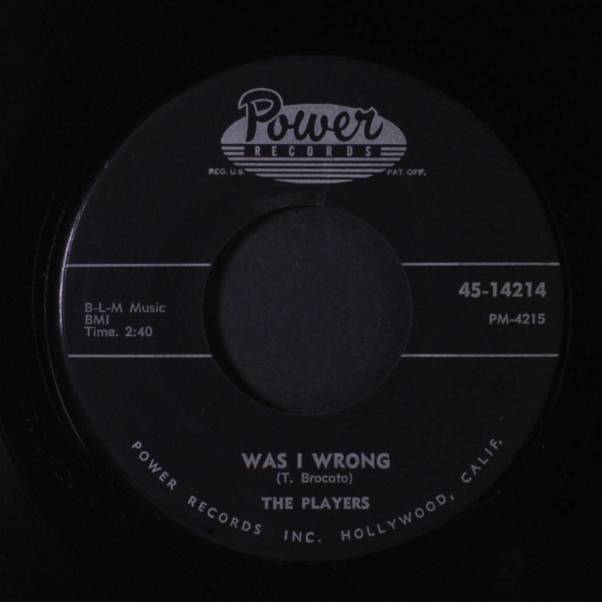 bread / was i wrong by PLAYERS