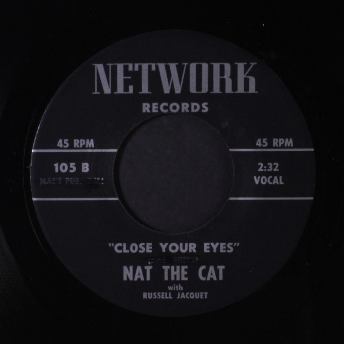 if you ever loved a woman / close your eyes by NAT THE CAT