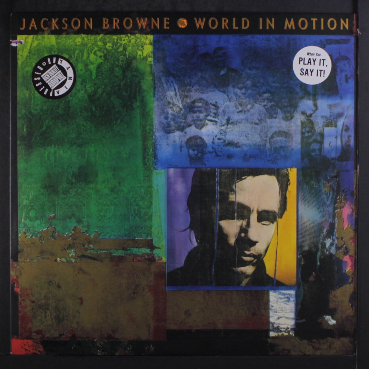 world in motion by JACKSON BROWNE