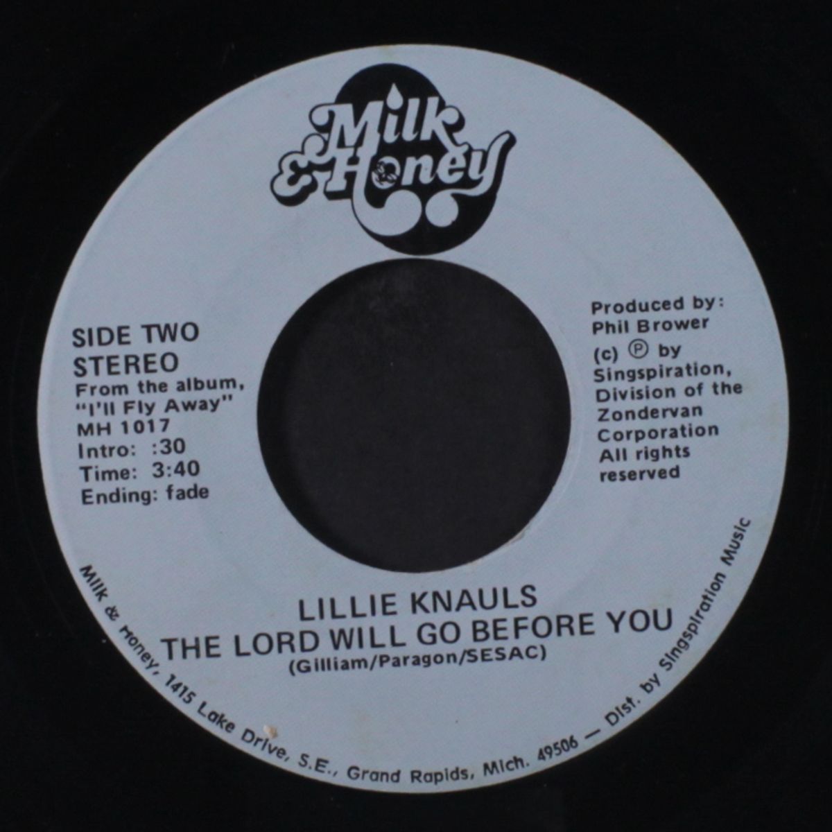 the lord will go before you / i'll fly away by LILLIE KNAULS