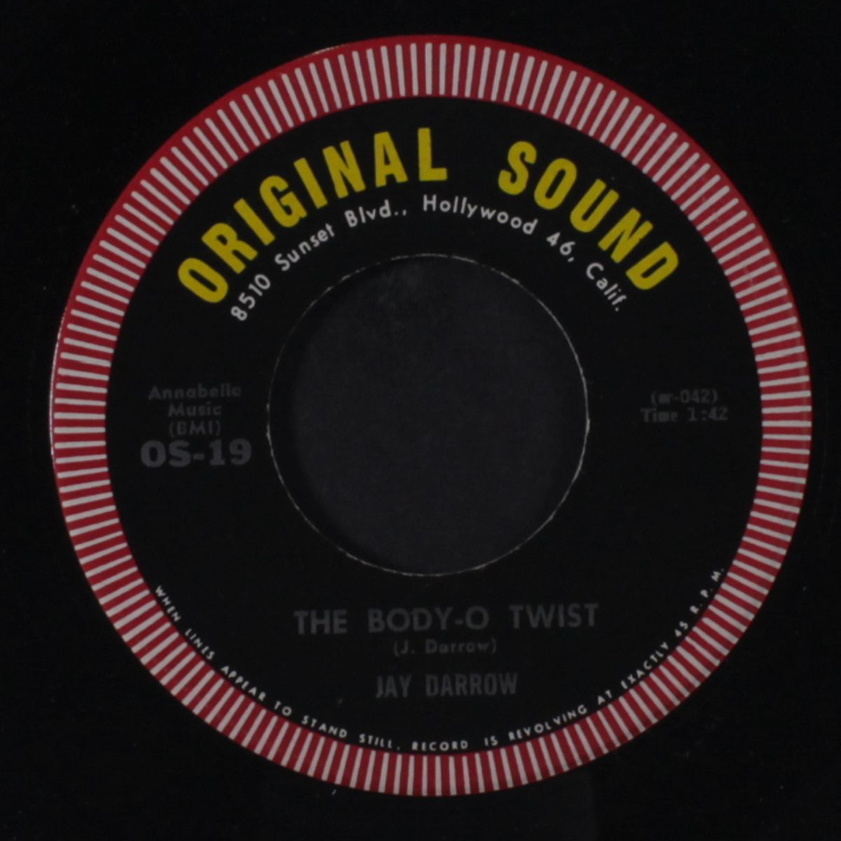 ballad of a teenage prayer / the body-o twist by JAY DARROW