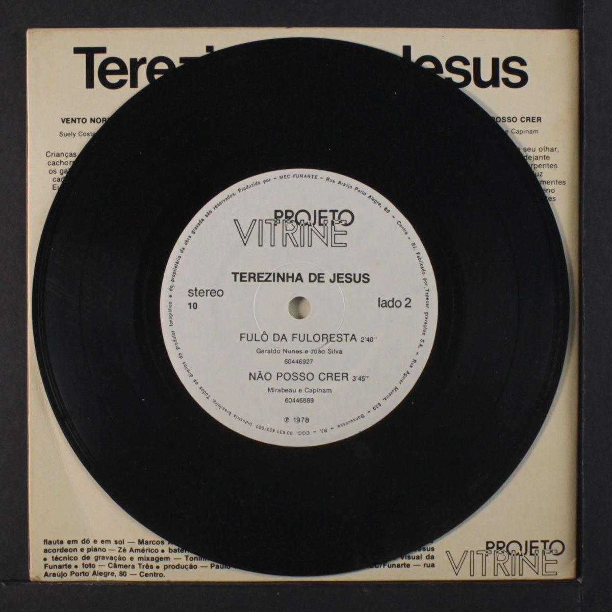 vento nordeste / cigano / fulo da fuloresta / nao posso crer by TEREZINHA DE JESUS