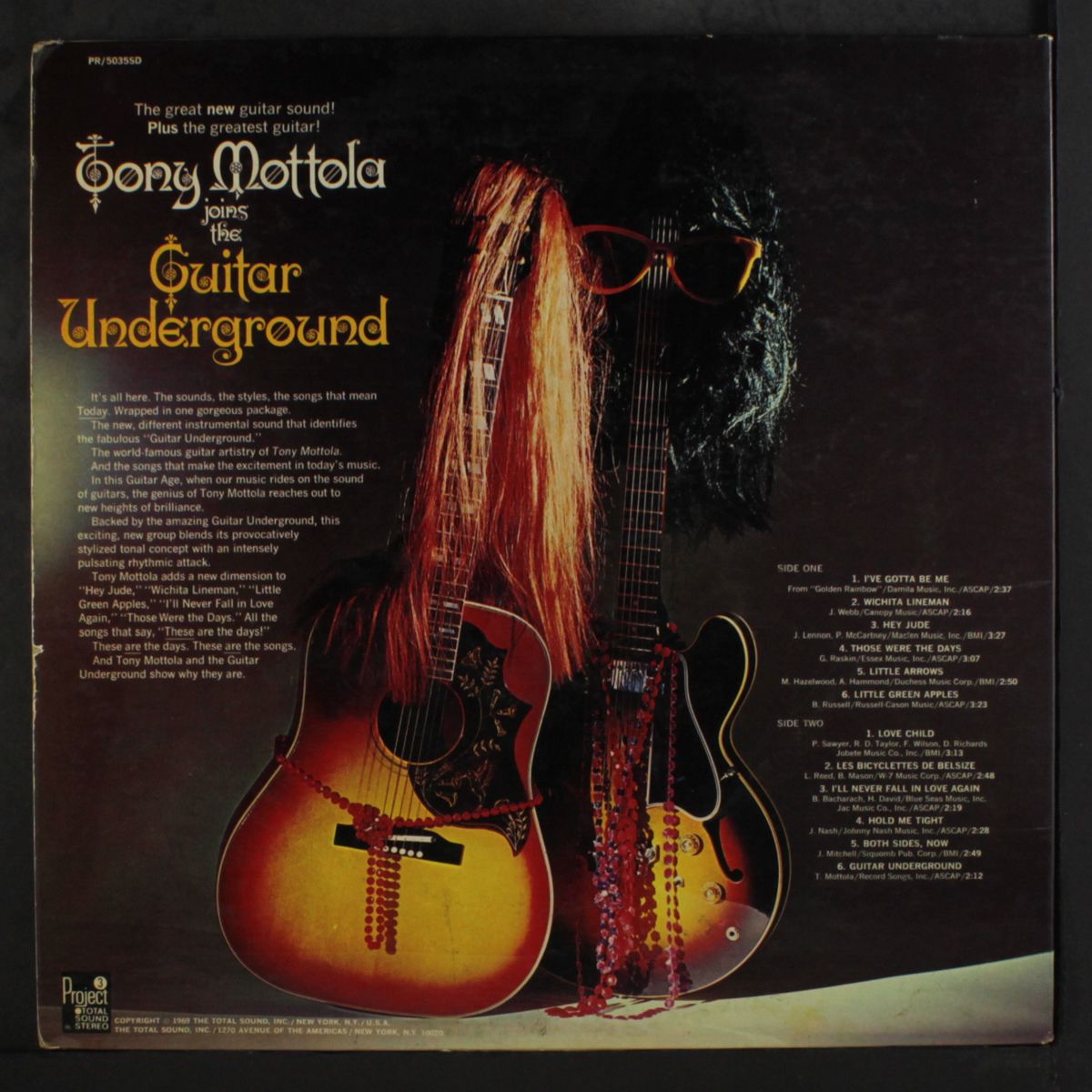guitar underground by TONY MOTTOLA
