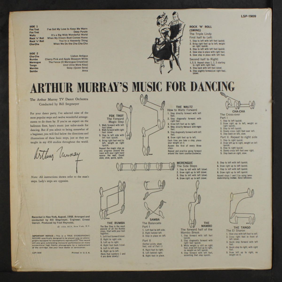 music for dancing by ARTHUR MURRAY