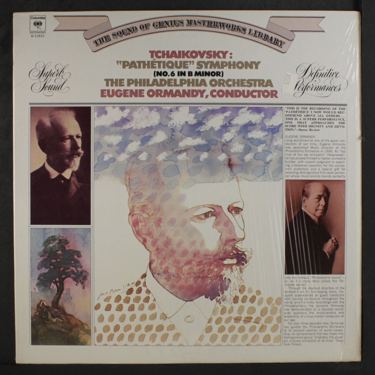 tchaikovsky: symphony no. 6 in b minor by EUGENE ORMANDY
