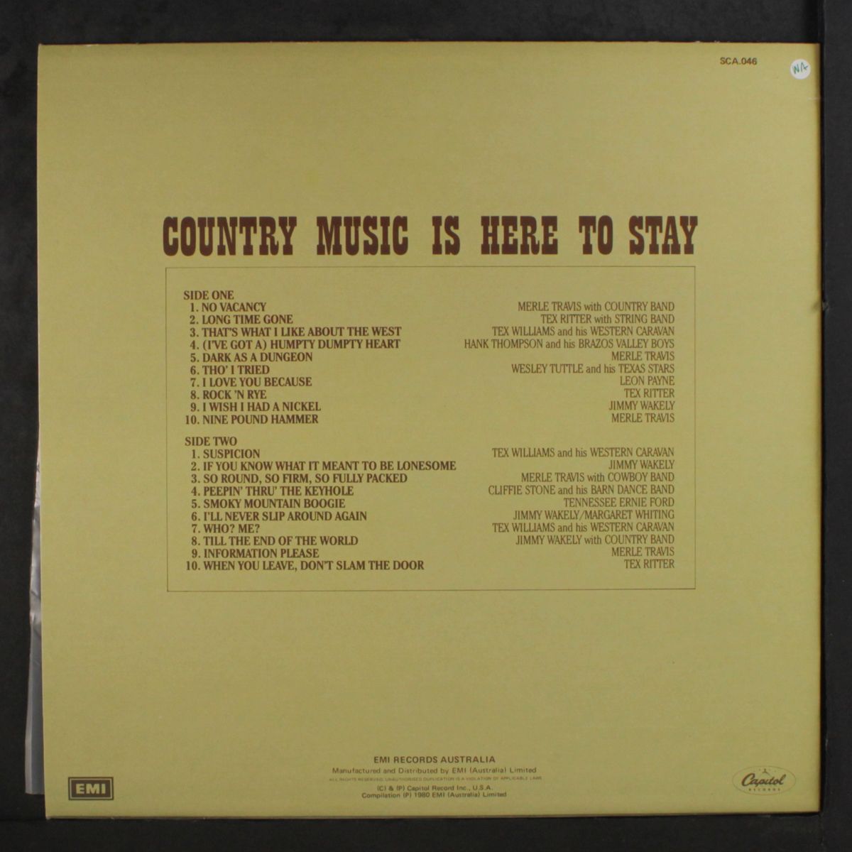 country music is here to stay, vol. 2 by VARIOUS
