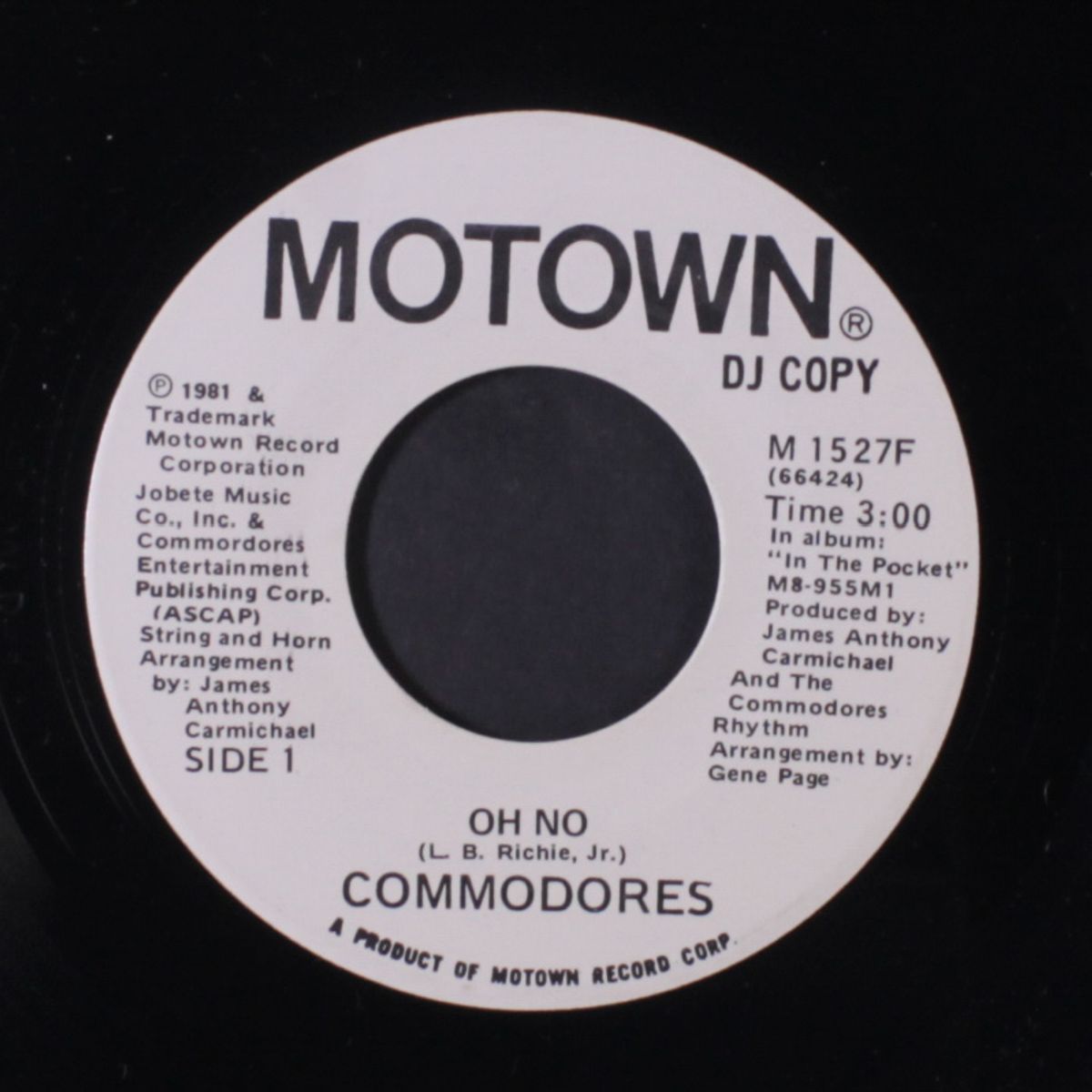 oh no / same by COMMODORES