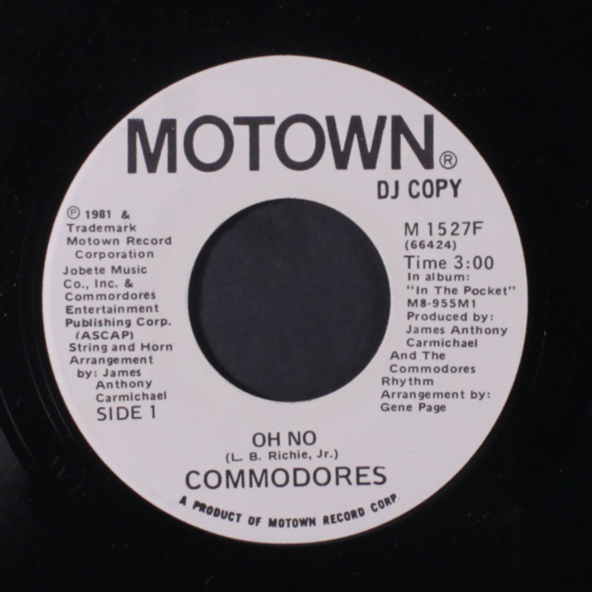 oh no / same by COMMODORES