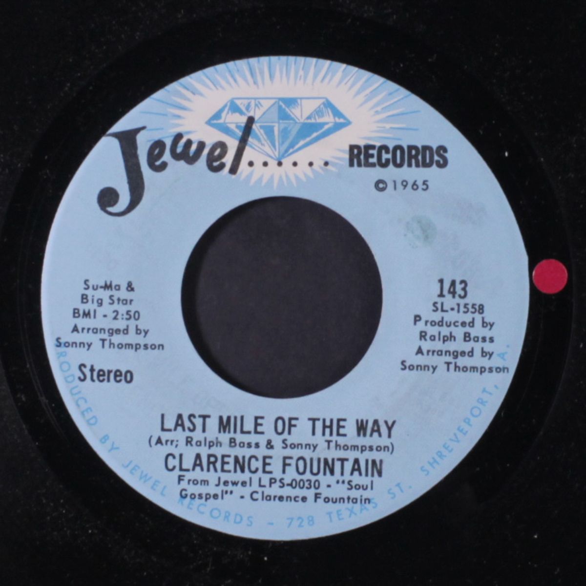 this little light of mine / last mile of the way by CLARENCE FOUNTAIN