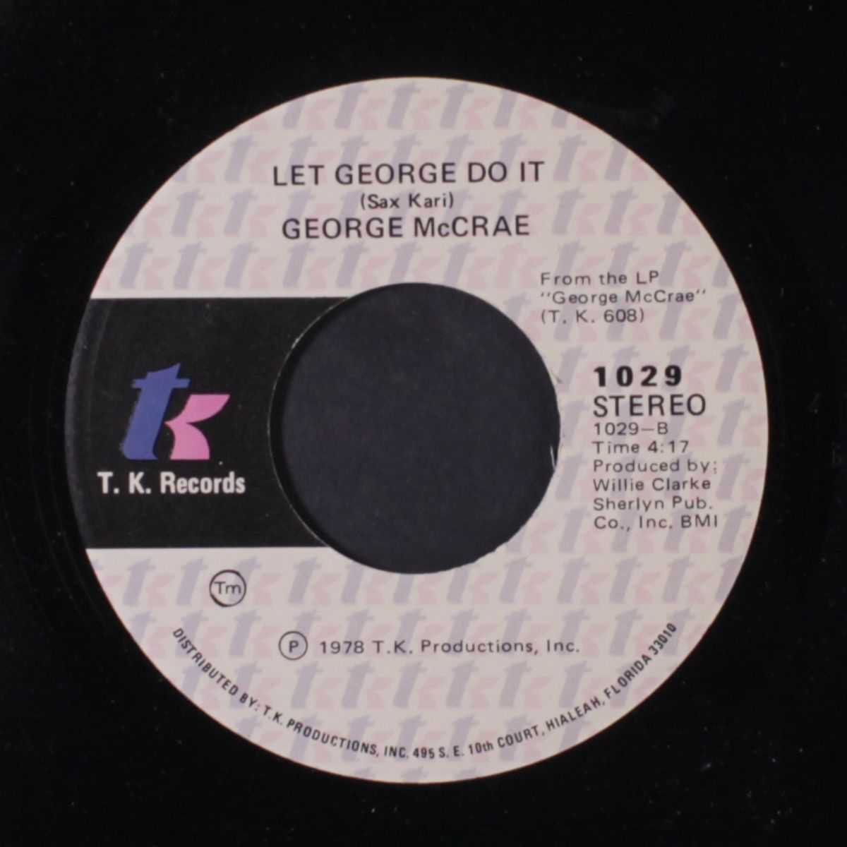 let's dance / let george do it by GEORGE MCCRAE