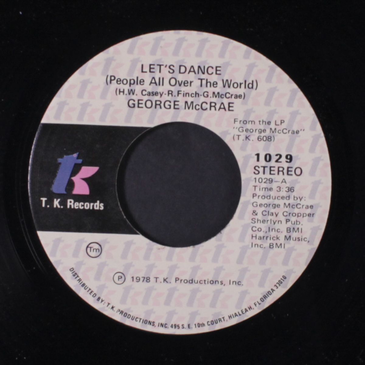 let's dance / let george do it by GEORGE MCCRAE