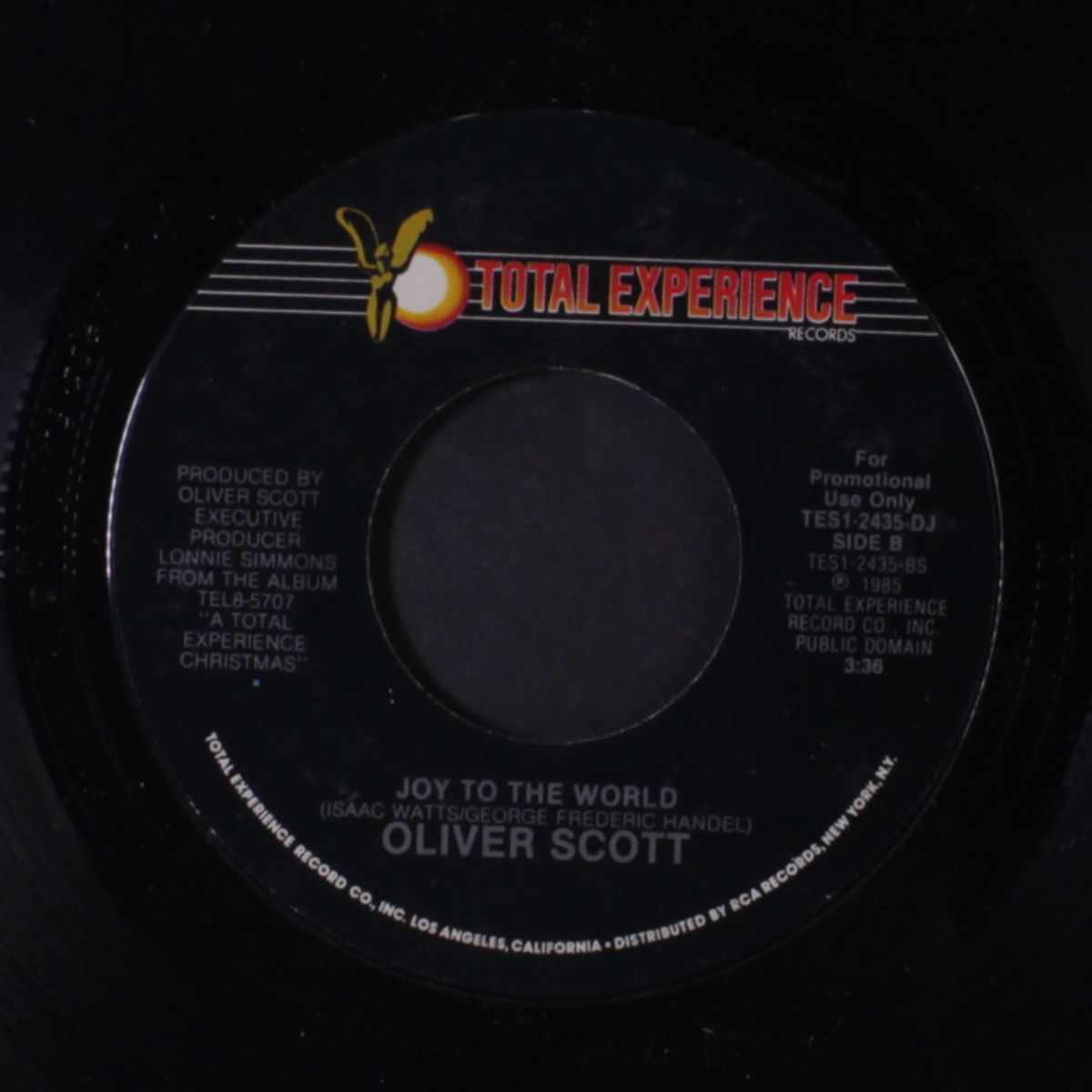 the christmas song / joy to the world by GAP BAND / OLIVER SCOTT
