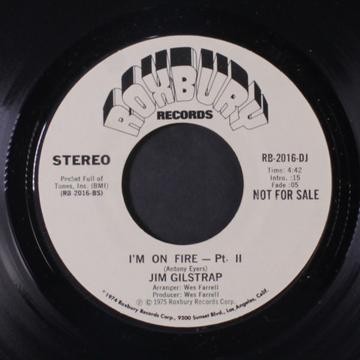i'm on fire / part 2 by JIM GILSTRAP