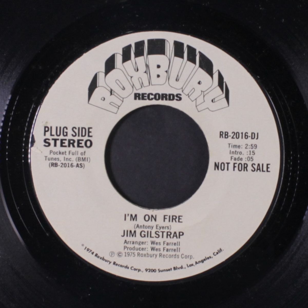 i'm on fire / part 2 by JIM GILSTRAP