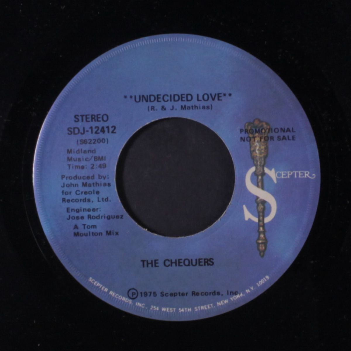 undecided love / disco version by CHEQUERS