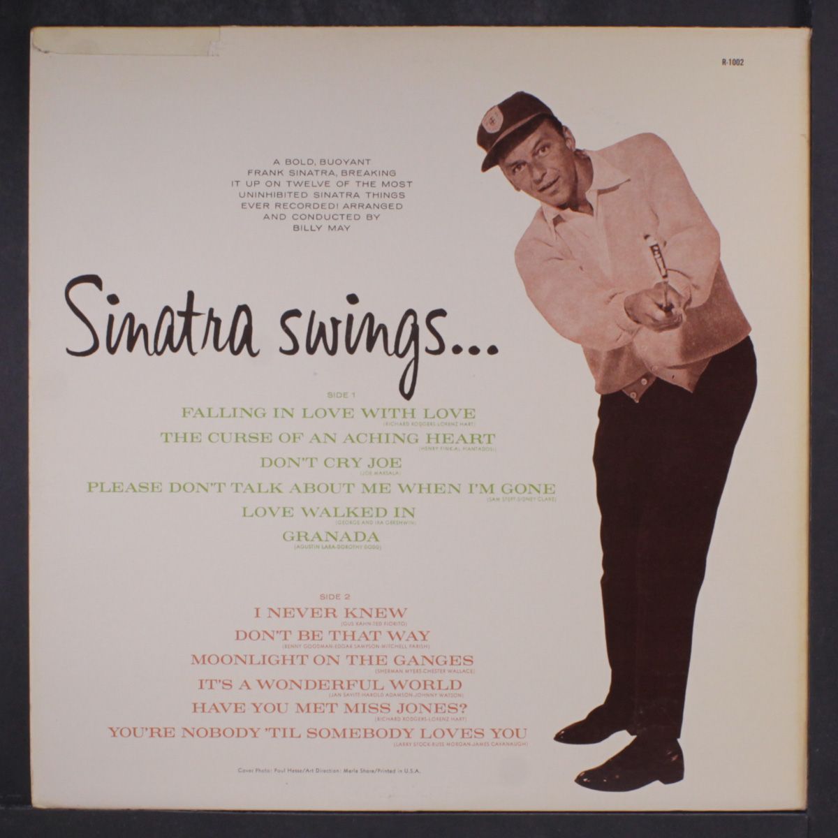 sinatra swings by FRANK SINATRA