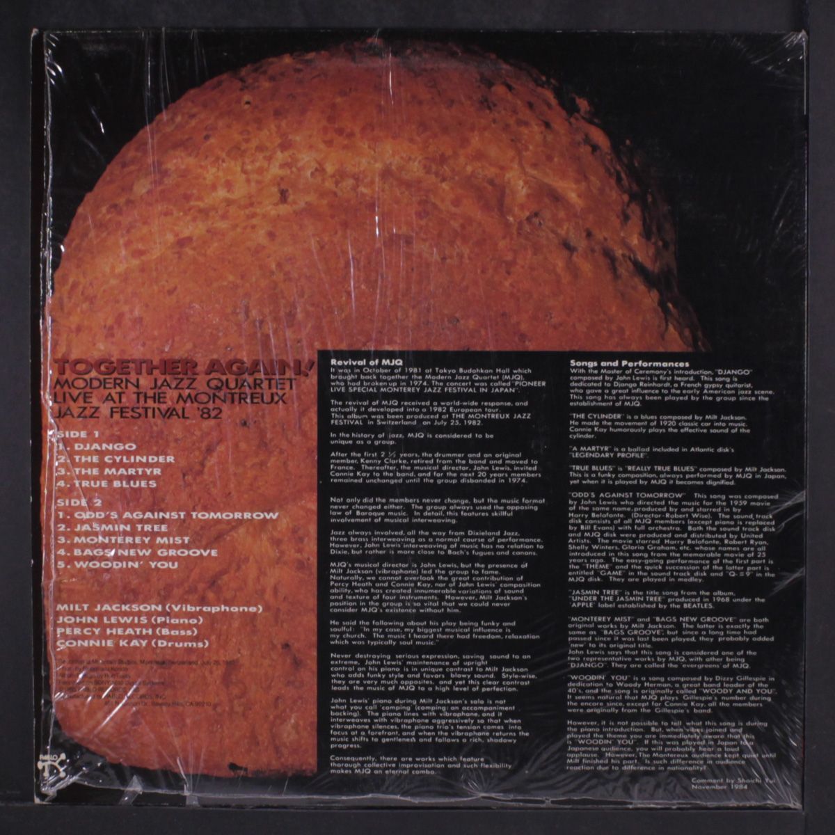 together again - montreux jazz festival 1982 by MODERN JAZZ QUARTET