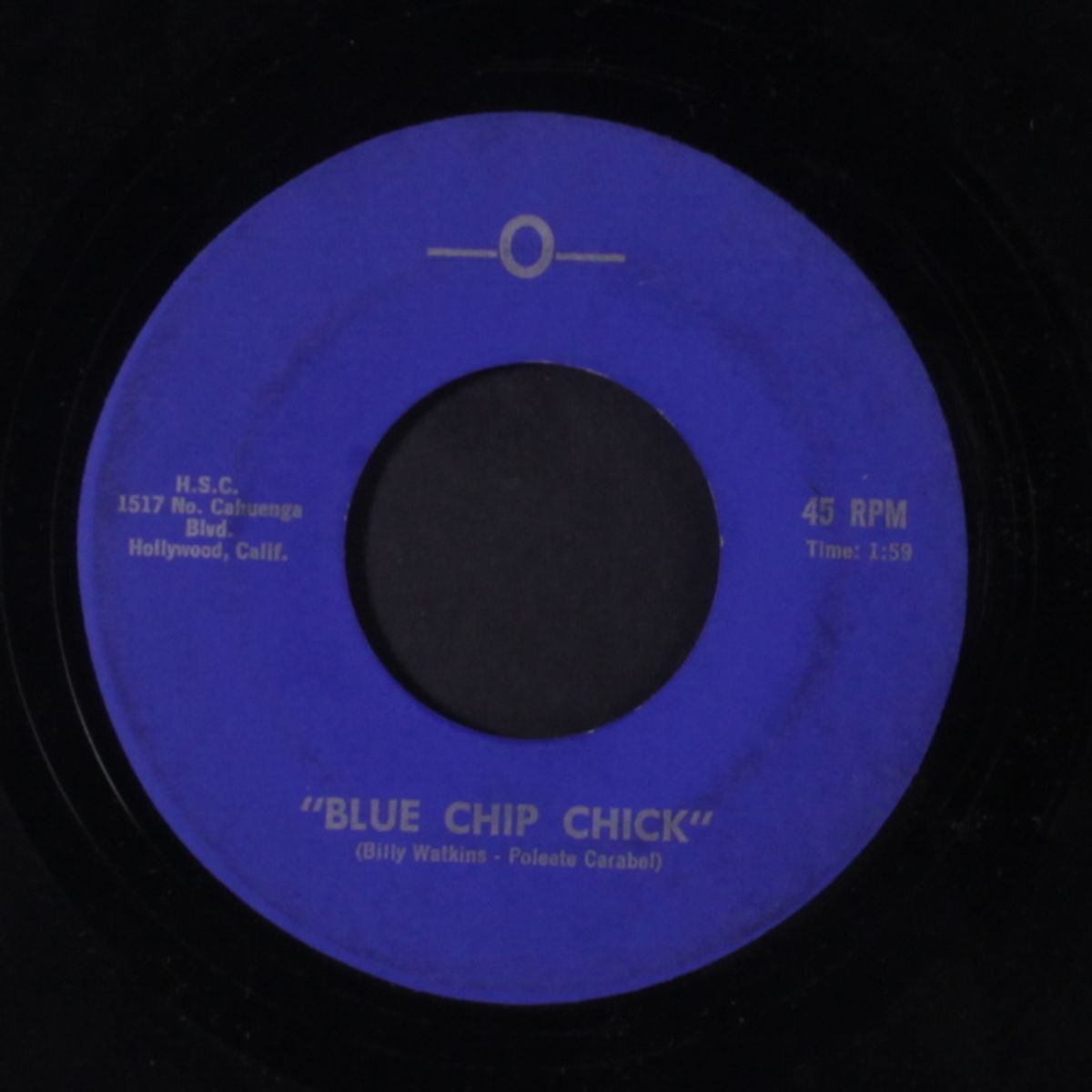 blue chip chick / schnipple up by BILLY WATKINS