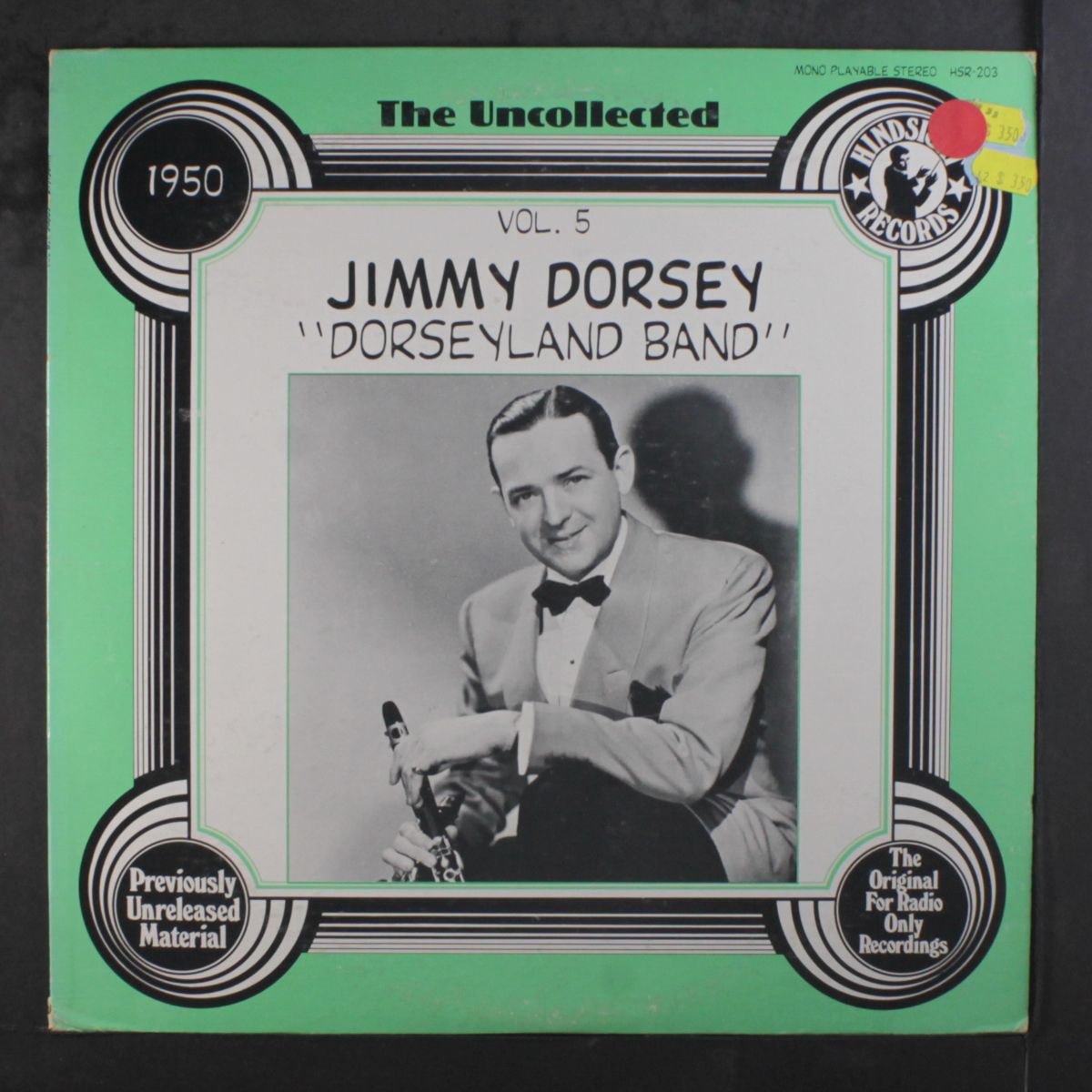 the uncollected - vol. 5, 1950 by JIMMY DORSEY